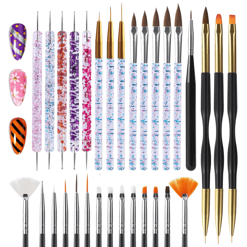 31pcs Nail Art Brushes