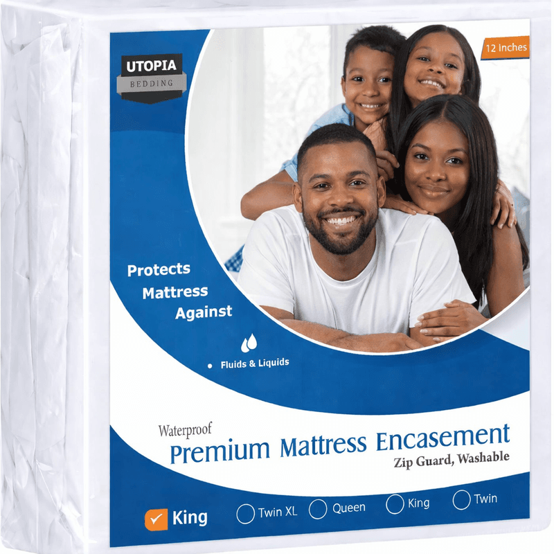 Waterproof Zippered Mattress Cover Protector